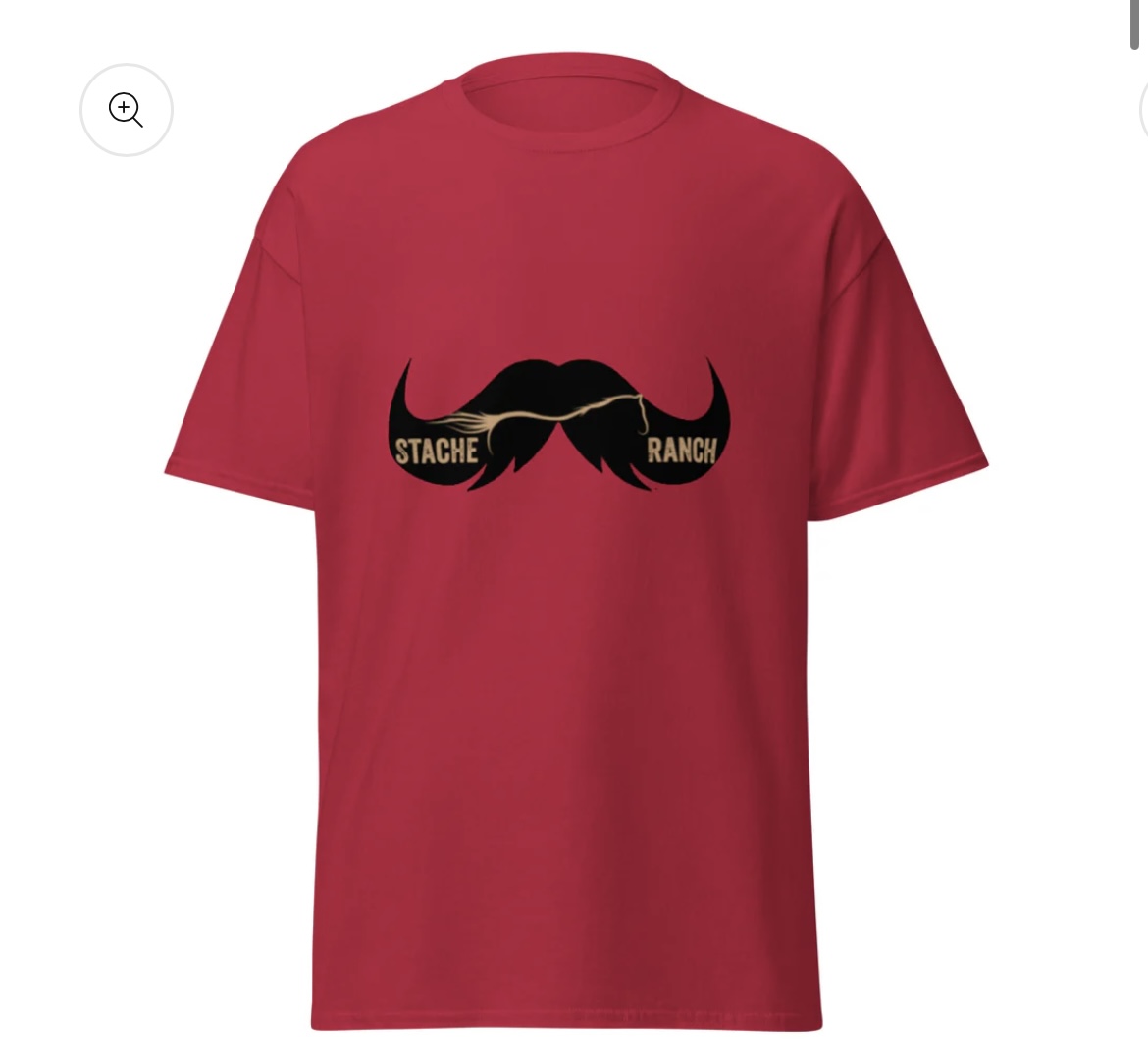 Red Stache Ranch T-shirt